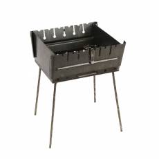 Мангал-чемодан разборной на 6 шампуров