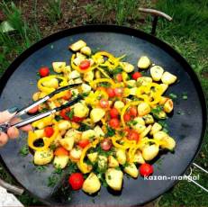 Сковорода из диска бороны "Козачка&qu..