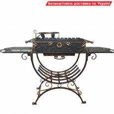 Кованый мангал co столиками "Козача с..