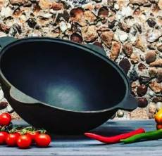 Узбекский наманганский казан чугунний 16 л..