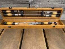 Подарочный набор шампуров в кейсе "Со..