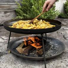 Сковорода з диска зі з'ємними ніжками та р..