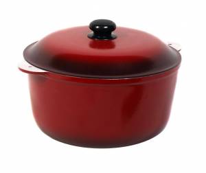 Казан 8 л, походный алюминиевый с покрытием