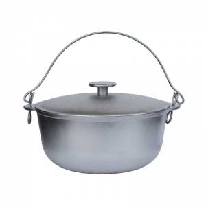 Казан Биол походный с крышкой и дужкой 32 см., 10 л. артикул К1000Т