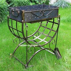 Мангал кованый "Козак+" 3 мм.