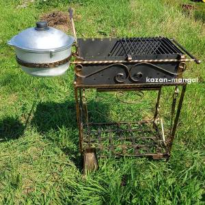 Мангал кованый "Отаман" 3 мм.