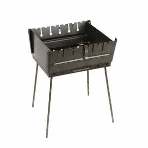 Мангал-чемодан разборной на 6 шампуров