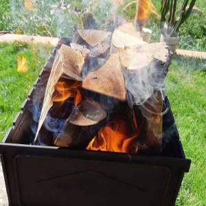 Мангал чугунный сборной Ситон с чехлом