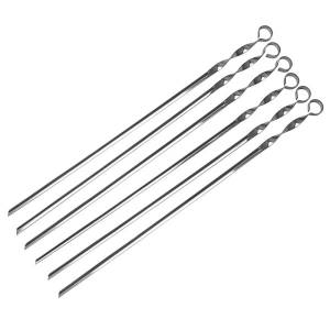 Набор шампуров из нержавеющей стали 12 шт. x 1,5 мм.