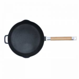 Сковорода Биол чугунная 24 см. со съемной ручкой