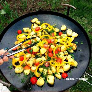 Сковорода из диска бороны "Козачка" 600 мм. 