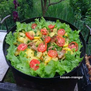 Сковорода из диска бороны "Козачка" 600 мм. 