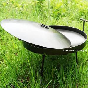 Сковорода из диска бороны "Козачка" 300 мм. с крышкой