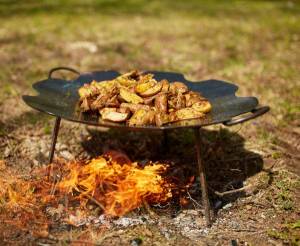 Сковорода из диска бороны "Ромашка" 7x560 мм.