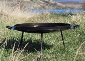 Сковорода из диска бороны "Ромашка" 7x560 мм. с бортом