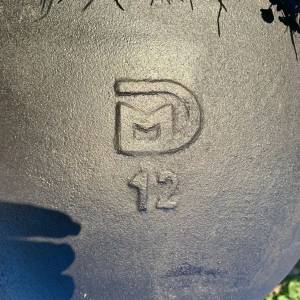 Узбекский наманганский казан чугунный 12 л с крышкой