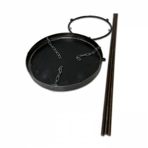 Подставка для казана с площадкой для костра