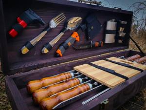 Набір шампурів в кейсі "Кошовий" 31 предмет