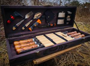 Набір шампурів в кейсі "Кошовий" 31 предмет