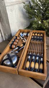 Набор шампуров в кейсе "Рысь" 34 предмета