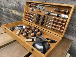 Набор шампуров в кейсе "Бизон" 49 предметов