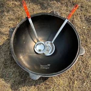 Узбекский наманганский казан чугунный 50 л