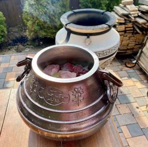 Афганський казан Rashko Baba полірований 10 л.