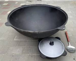 Наманганский казан 125 литров с крышкой