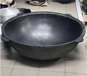 Наманганский казан чугунный 150 л с крышкой